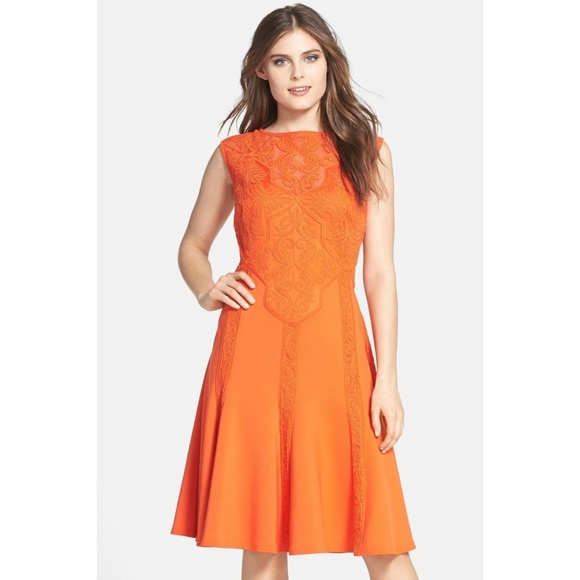 Tadashi Shoji Dresses & Skirts - ❌SOLD❌ [Tadashi Shoji] Embroidered Neoprene Dress